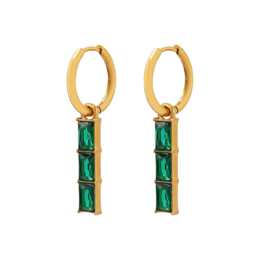 You Earrings - Green